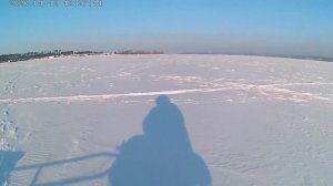 Первая зимнея рыбалка в январе 2020г. (залив Бердск)