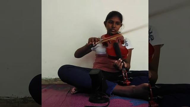 M. Oshadi Vihangana Violin Vadan for BSV visharad l index no: 247782