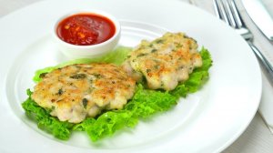 Блюда из курицы. Котлеты из куриного филе с сыром и укропом