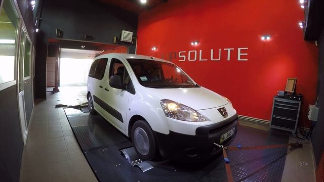 Чип тюнинг Peugeot Partner, замер на диностенде / Peugeot Partner on Dyno смотреть онлайн