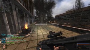 STALKER ОП 2.2 Комната с тайником в Припяти, турель Кэпу, Драгунов, торговец Рабинович.
