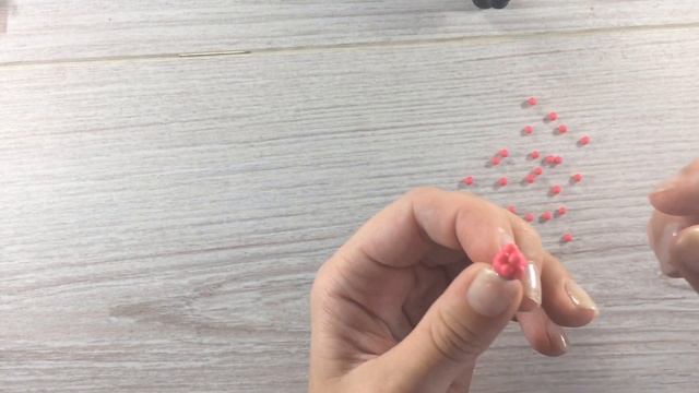 Лепим малину из полимерной глины ✿ Легкий мастер-класс ✿ DIY