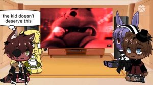 FNAF 1 reacts to afton family the story ||250 special||