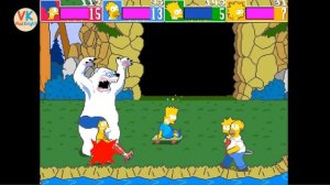 The Simpsons. Arcade game. 1991. Homer, Bart, Marge and Lisa save Maggie! Симпсоны. Аркадная версия