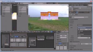 Визуализация модели Renga Architecture в Blender