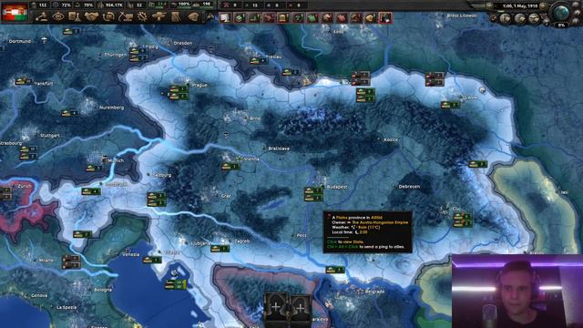 Hearts of Iron 4. The Great War. Австровенгрия стрим