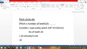 HOW TO CHECK PITCH CIRCLE DIAMETER OF TIMING PULLEY #pcd #mechanical #timing pulley#pulley