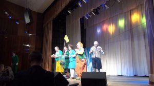 Реприза Блю Канарик. 2-ой фестиваль клоунов "Клоунская грядка". Лицедеи с совхозе им. Ленина 6