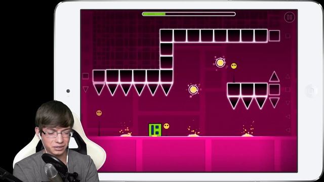 Verrücktes Jump'n'Run - Geometry Dash [Appvorstellung] | [German] [HD] [Facecam] смотреть онлайн