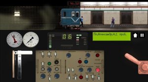 Невско - Василеостровская линия в игре Симулятор Ленинградского метро 2D