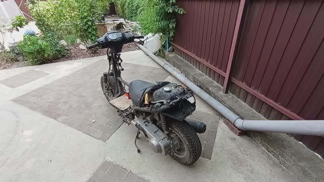 Тюнинг скутера-эндуро. смотреть онлайн