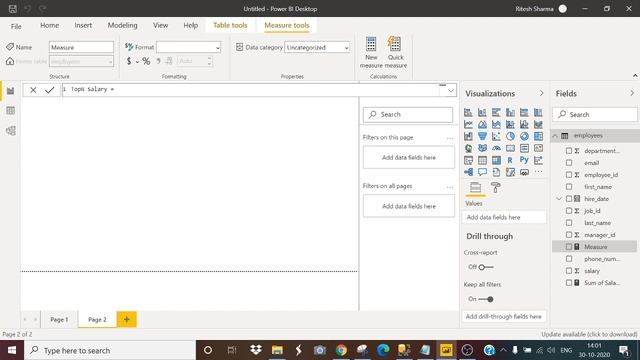 TOPN SQL VS DAX Power BI