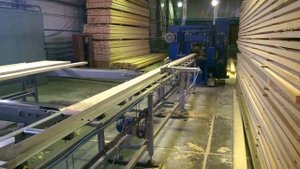 Leadermac 723SP. Линия производства строганного пиломатериала