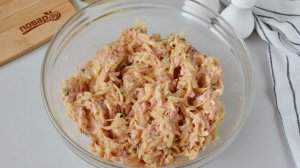 Драники картофельные с фаршем