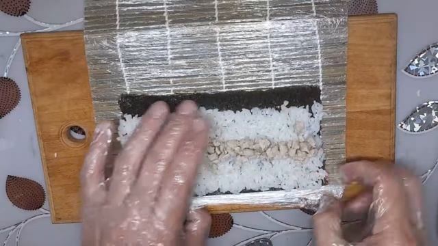 Роллы дома.Как сделать роллы дома.Как крутить роллы.