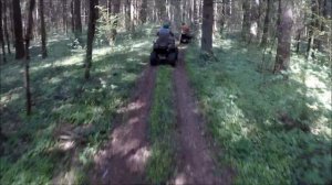 Порвали цепь на квадроцикле Мотоленд