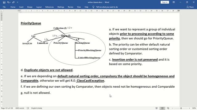 Java Module 4 | Java Collection Framework | part-10 | Queue and PriorityQueue смотреть онлайн