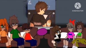 Fnaf 4 kids react...// Fnaf // Gacha // My au // Credits in desc
