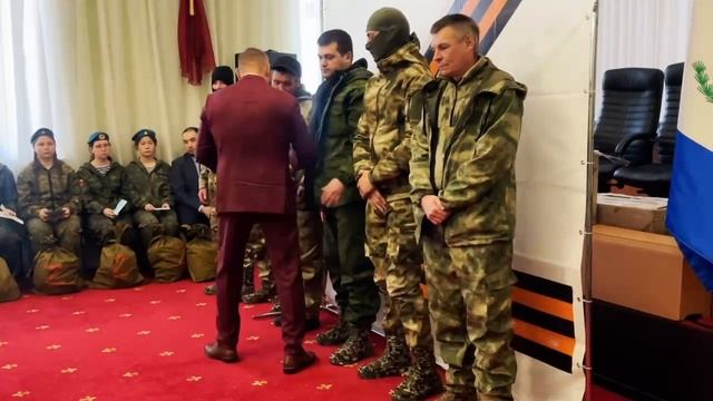 Черемховцы торжественно отправились в Армию России