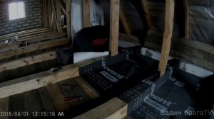 КАК УТЕПЛИТЬ ПОТОЛОК  МЕЖДУ БАЛКАМИ ЭКОВАТОЙ.