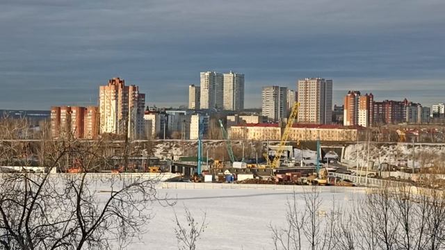 Пермь Сити строительство эстакады