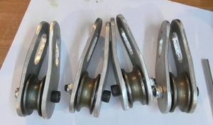 Блок ролик для полиспаста