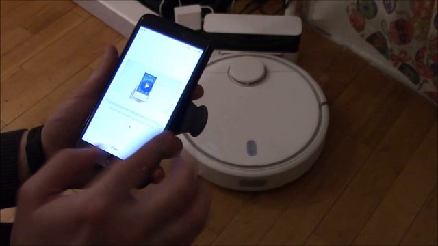Первая настройка Робота пылесоса Xiaomi Mi Robot Vacuum Cleaner смотреть онлайн