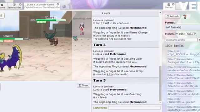 Legendary Pokemon Metronome Tournament - Top 98 - Ting-Lu Vs Lunala смотреть онлайн