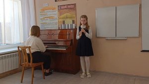 Медвецкая Мария, Медвецкая Дарья. И.Пушечников «Песенка».