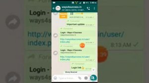 Ways 4 success m new update login ka laka
