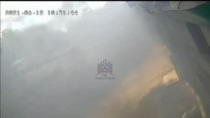 Взрыв газового баллона в Железногорске (Красноярский край) попал на видео