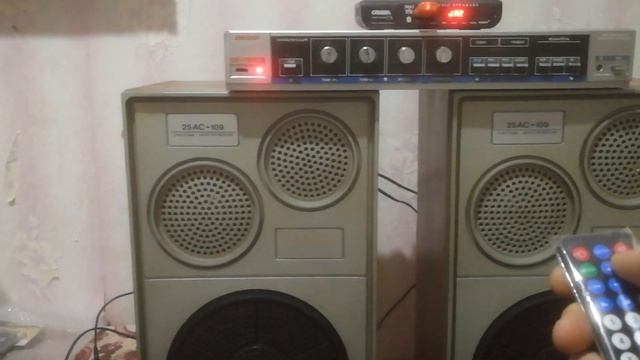 Колонки Вега 25 ас 109 и усилитель Вега 10У-120.СССР смотреть онлайн