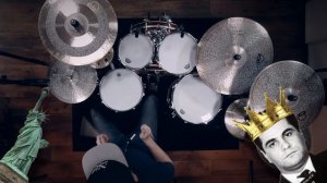 FLC Fun Loving Criminals KING OF NEW YORK drum cover on Sonor drums