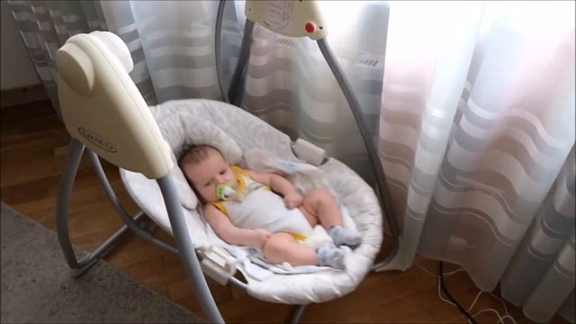 Обзор на качели GRACO || Нужно ли покупать?!