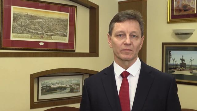 Поздравление с Международным женским днём от Губернатора Владимирской области Владимира СИПЯГИНА. смотреть онлайн