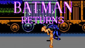 Batman Returns (NES Famicom Dendy 8bit) - Бетмэн возвращается - Полное прохождение игры на Денди