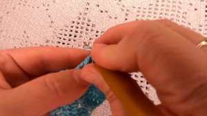 Салфетка - ДОРОЖКА , Вязание КРЮЧКОМ по схеме , crochet doily ( узор №423)