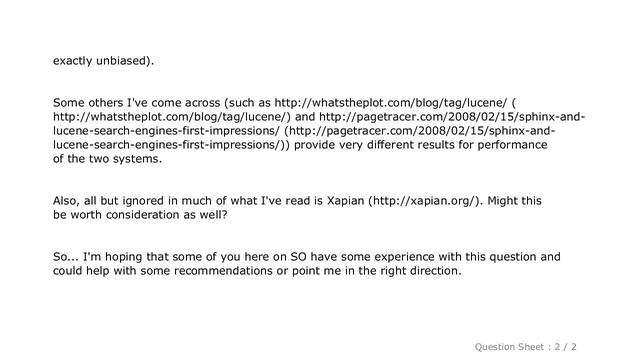 MySQL : php mysql fulltext search: lucene, sphinx, or? смотреть онлайн