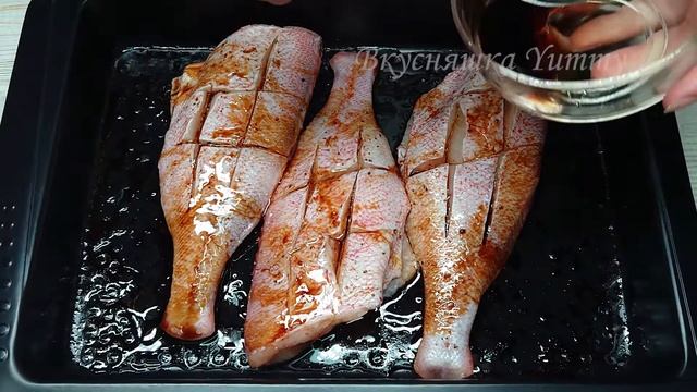 ЛУЧШИЙ РЕЦЕПТ МОРСКОГО ОКУНЯ