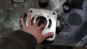 Установка торцевого уплотнения.