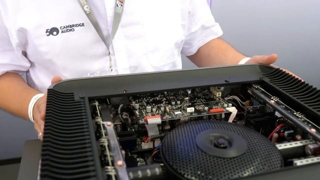 Cambridge Audio NEW Edge Look Inside And Listen To Edge A NQ W @  High End Munich 2018 HiFi Show