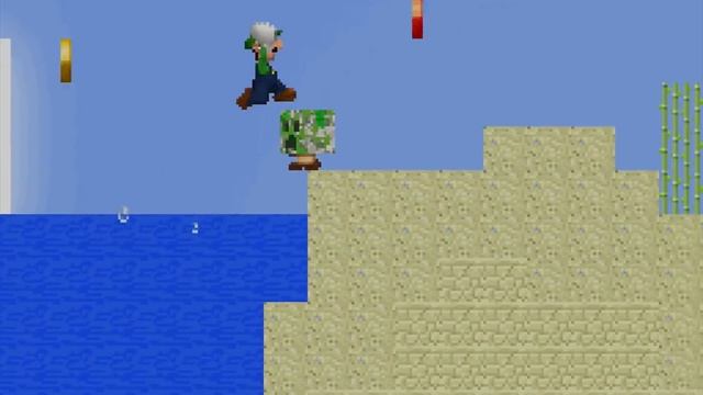 New Super Mario Bros. DS - New super Minecraft bros смотреть онлайн