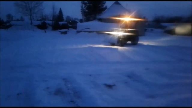 уборка снега самодельными тракторами смотреть онлайн