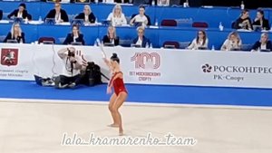Выступление Лалы Крамаренко с обручем МНОГОБОРЬЕ// Финал Кубка Сильнейших 2023