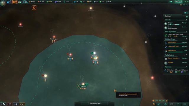 Stellaris: Utopia: The Flesh is Weak Part 04 - Dathnak Gasbags смотреть онлайн