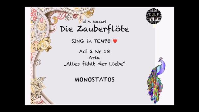 Mozart - Magic Flute K620, Act. 2, N.13 - Aria di Monostatos (1791) For Classical Guitar & Orchestr смотреть онлайн