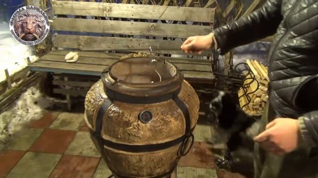 Курица в тандыре на крюке смотреть онлайн