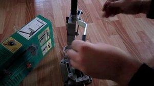 Сверлильная стойка Wolfcraft 3406000 + тиски Wolfcraft 3412099