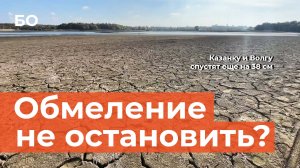 Какие последствия катастрофического обмеления ждут Волгу и Казанку?