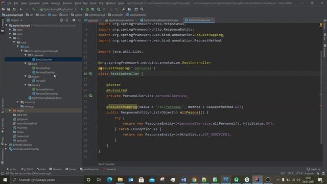 Android MySql Veri Tabanı Bağlantısı - 4 смотреть онлайн